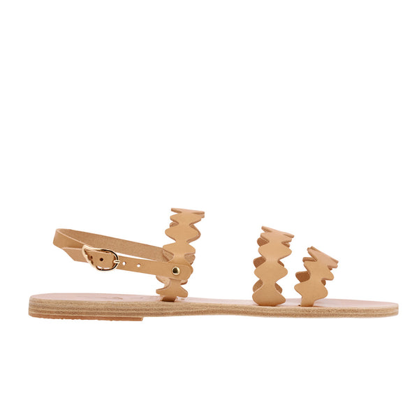 ancient greek sandals Clio onda Natural