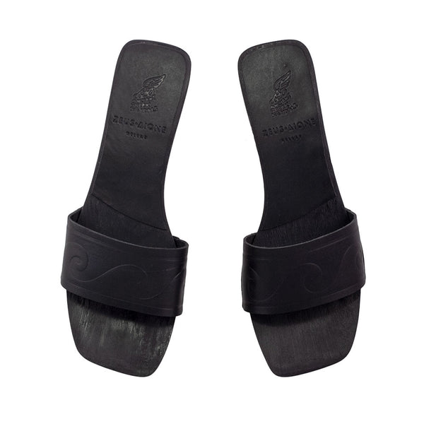 Ancient Greek Sandals Clog Wave Black