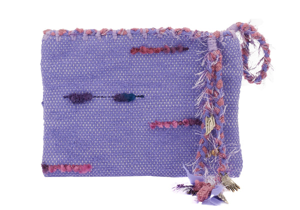 ancient greek sandals Clotho clutch Lilac