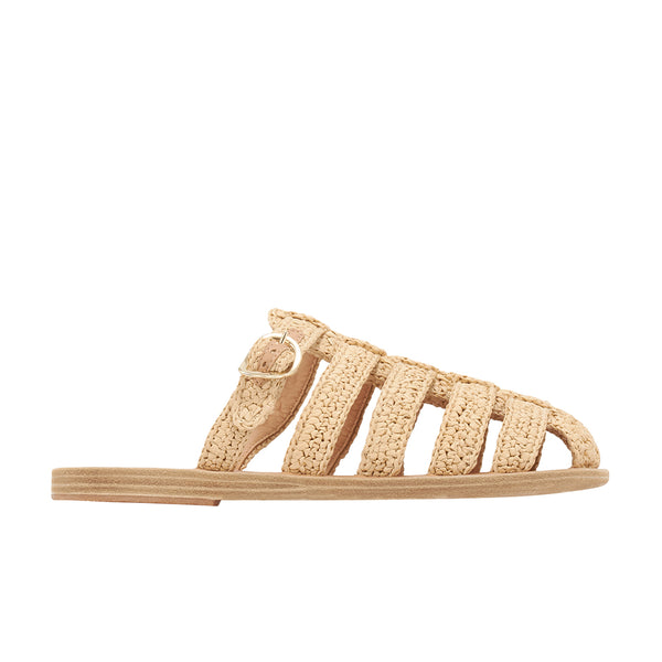 ancient greek sandals Cosmia Natural