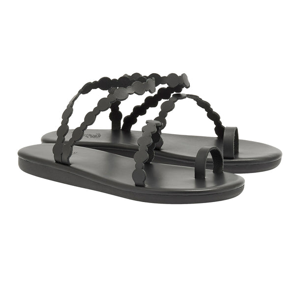 Ancient Greek Sandals Cronos Black