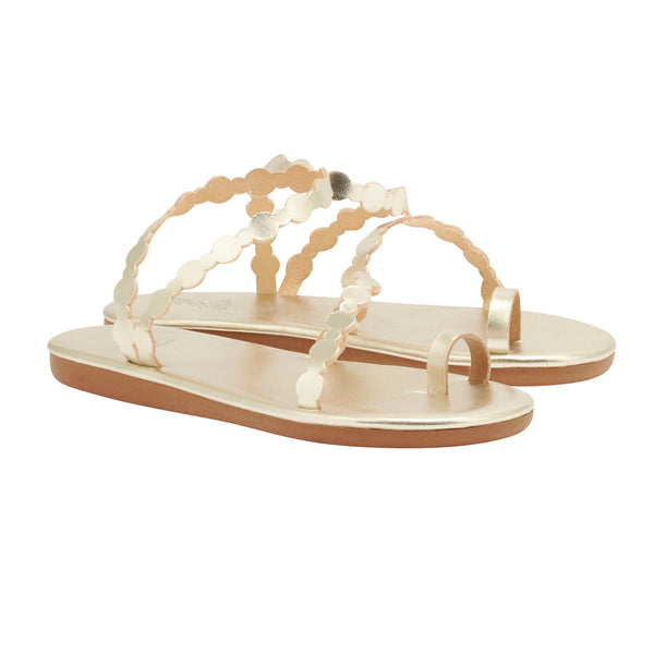 Ancient Greek Sandals Cronos Platinum