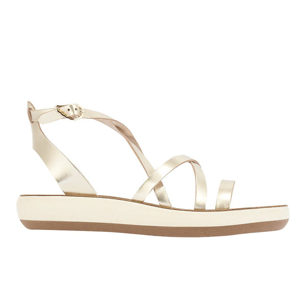 ancient greek sandals Delia comfort Platinum