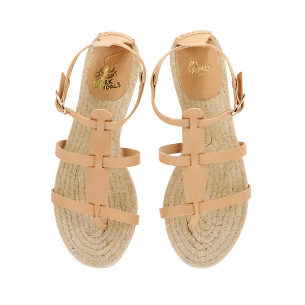 Ancient Greek Sandals Delos 210 Natural