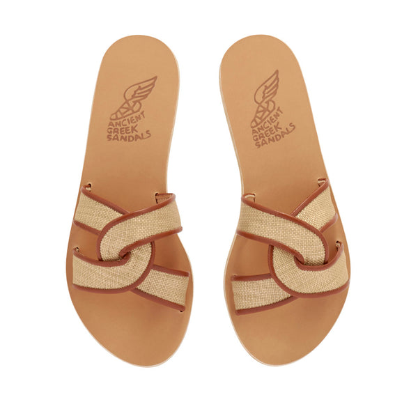Ancient Greek Sandals Desmos Lino / Cotto