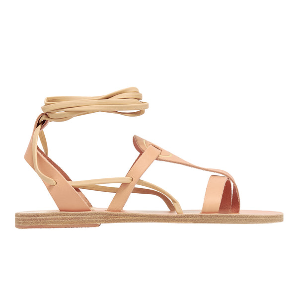 ancient greek sandals Diana of versailles Natural