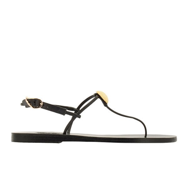 ancient greek sandals Dimitra Black