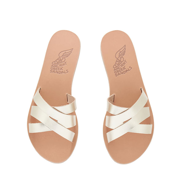 Ancient Greek Sandals Dionysia Platinum