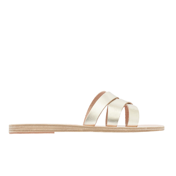 ancient greek sandals Dionysia Platinum