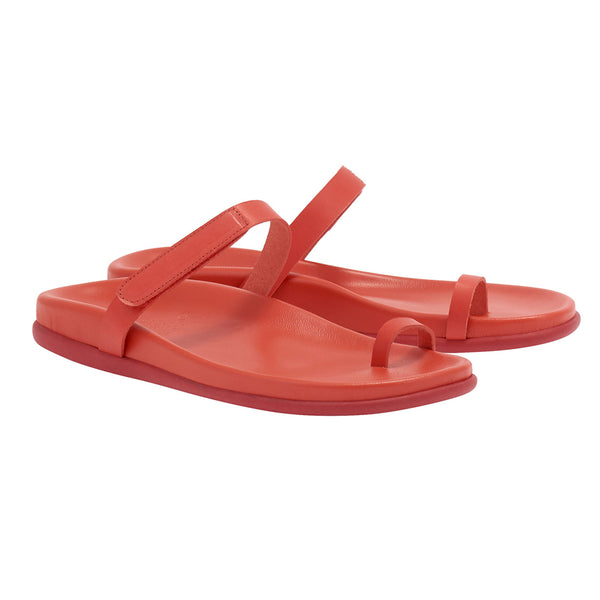 Ancient Greek Sandals Dokos Red
