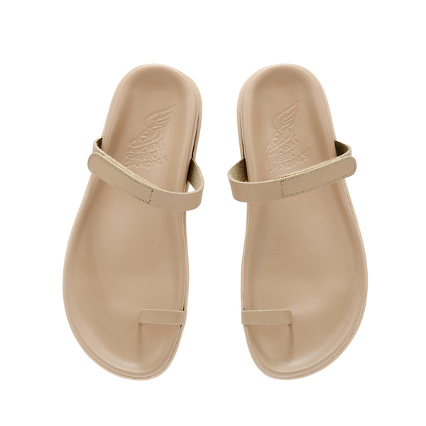 Ancient Greek Sandals Dokos Taupe