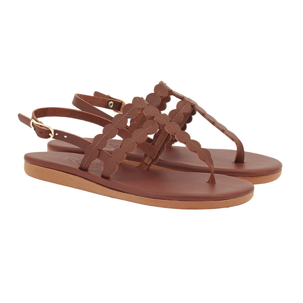 Ancient Greek Sandals Dryad Chestnut