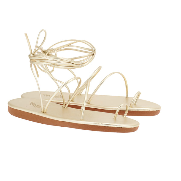 Ancient Greek Sandals Du Platinum