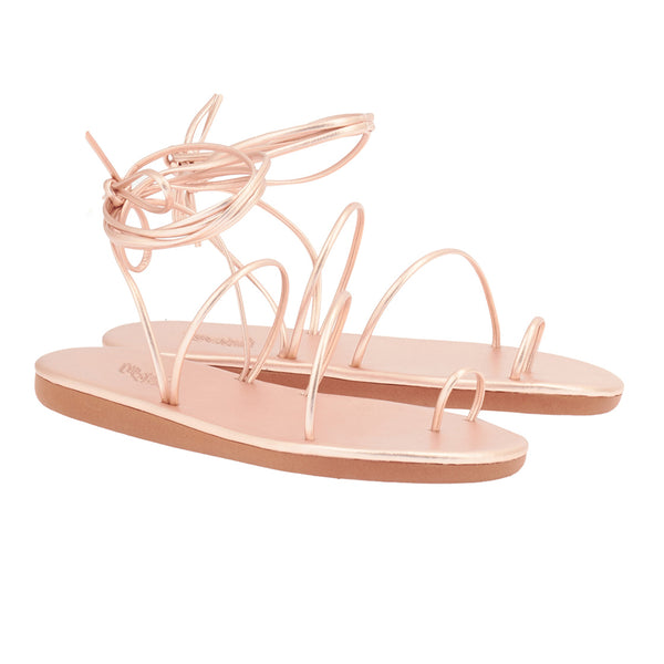 Ancient Greek Sandals Du ROSE GOLD