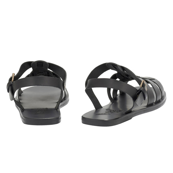 Ancient Greek Sandals Ektoras Black