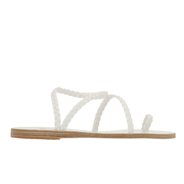 ancient greek sandals Eleftheria bridal White