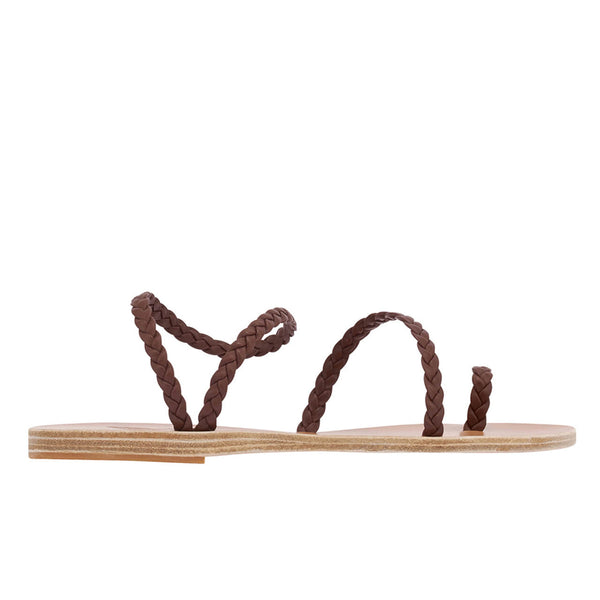 ancient greek sandals Eleftheria Chestnut