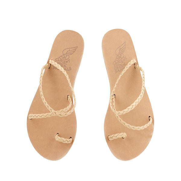 Ancient Greek Sandals Eleftheria Natural