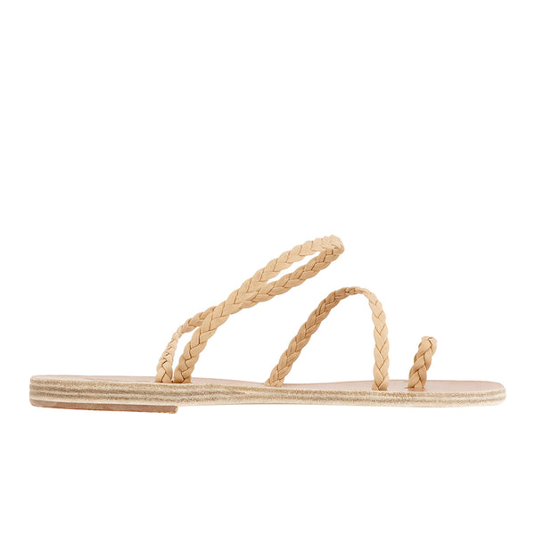 ancient greek sandals Eleftheria Natural
