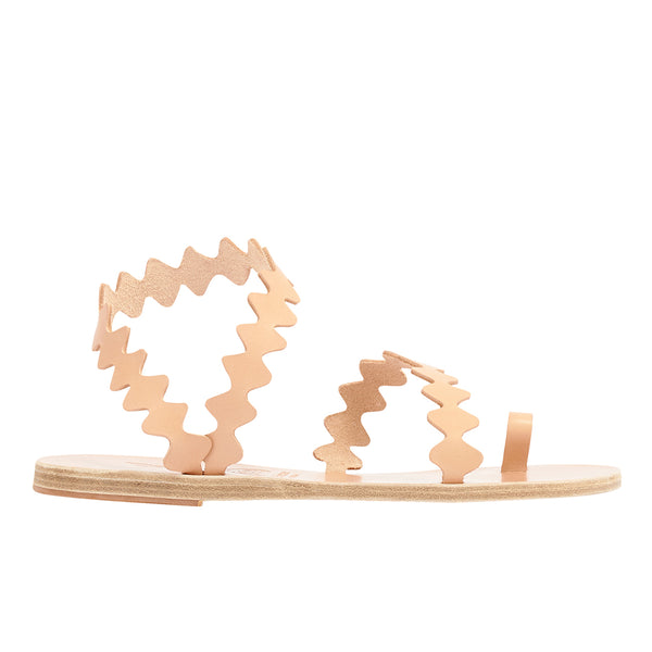 ancient greek sandals Eleftheria onda Natural