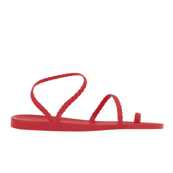 ancient greek sandals Eleftheria Red