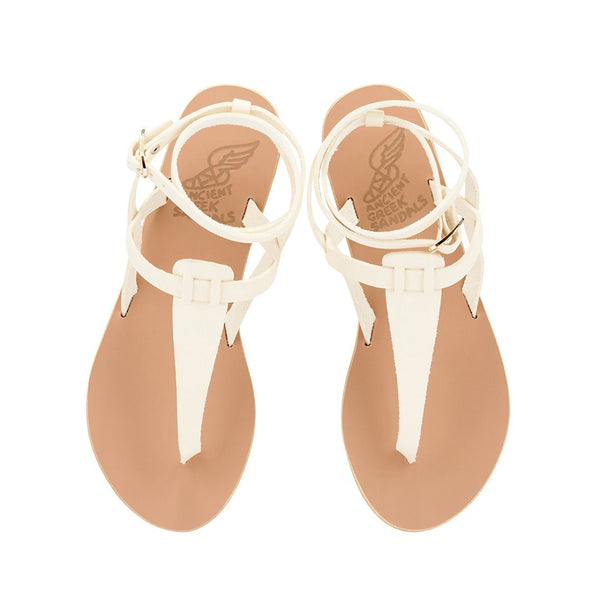 Ancient Greek Sandals Estia Off White
