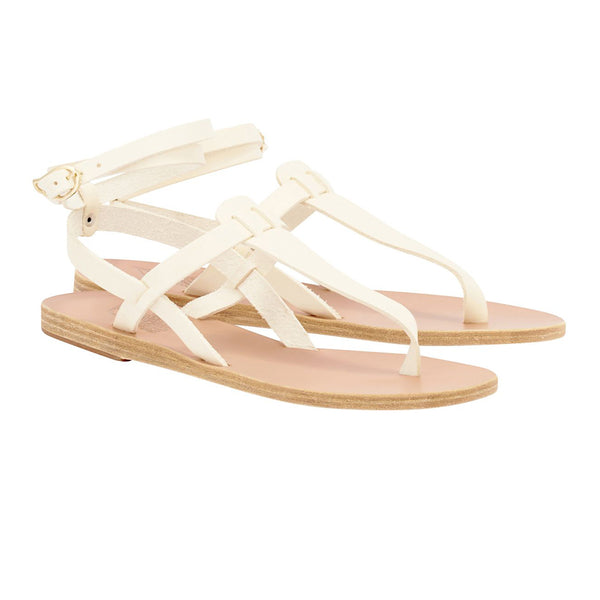 Ancient Greek Sandals Estia Off White
