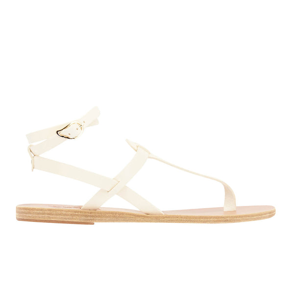 ancient greek sandals Estia Off White