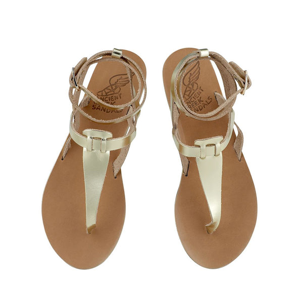 Ancient Greek Sandals Estia Platinum