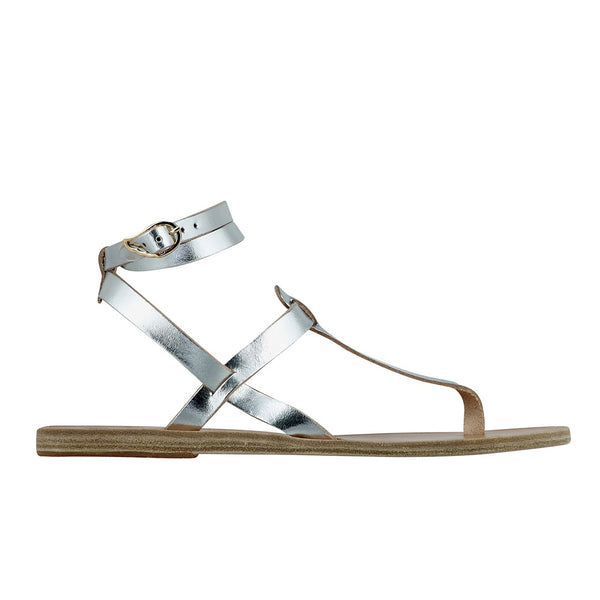 ancient greek sandals Estia Silver