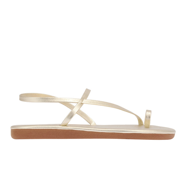 ancient greek sandals Euterpe ALL PLATINUM