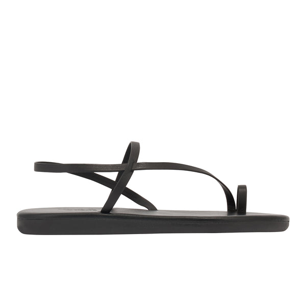 ancient greek sandals Euterpe Black