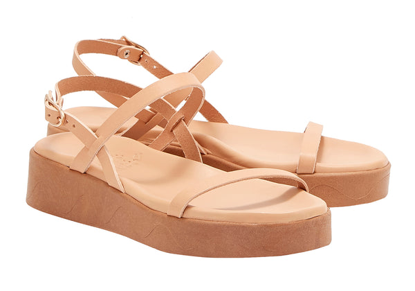 Ancient Greek Sandals Evriali Natural