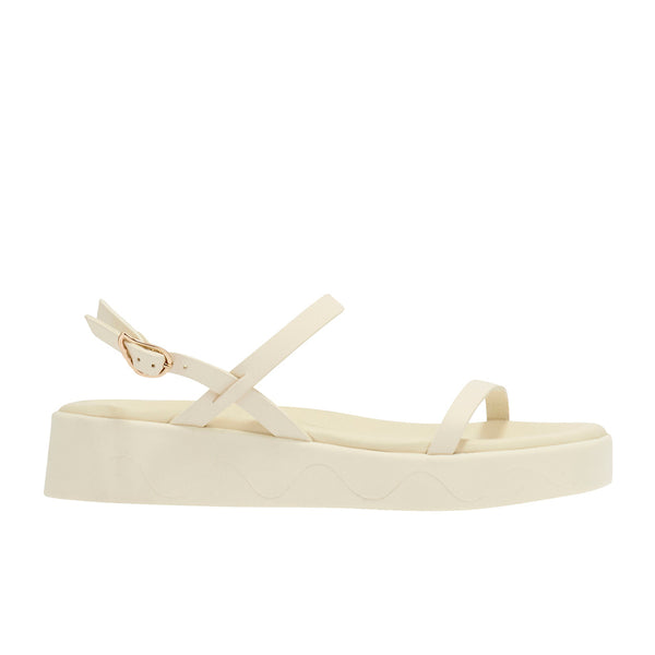 ancient greek sandals Evriali Off White