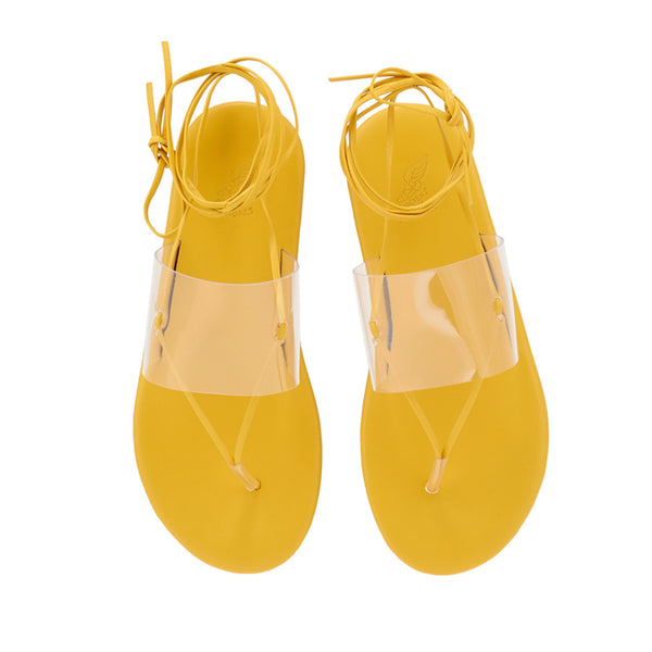 Ancient Greek Sandals Eygenia Clear / Yellow