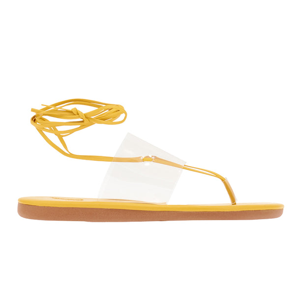 ancient greek sandals Eygenia Clear / Yellow