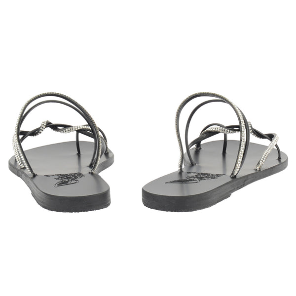 Ancient Greek Sandals Fantasia Black