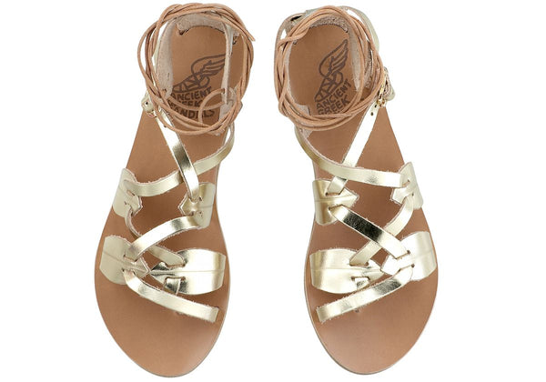 Ancient Greek Sandals Filareskia Mid Platinum