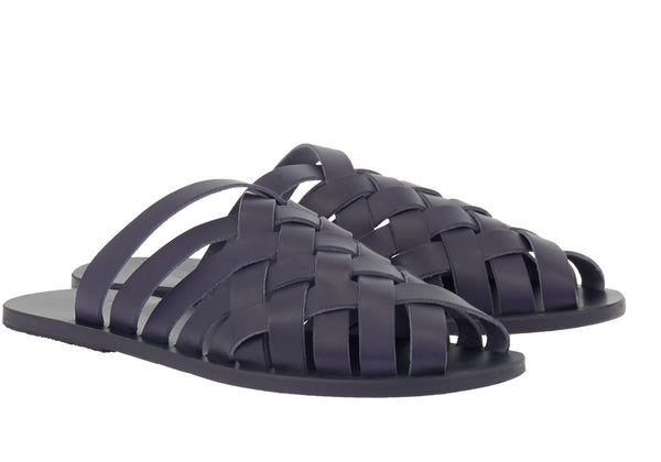 Ancient Greek Sandals Filippos ALL MARINE