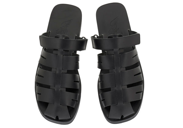 Ancient Greek Sandals Filoklis Black