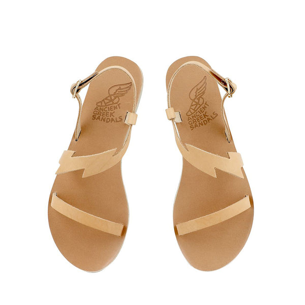 Ancient Greek Sandals Fotini Natural