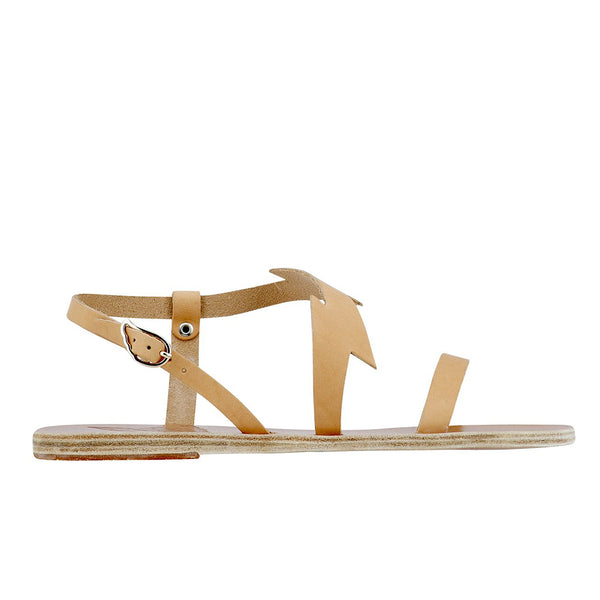 ancient greek sandals Fotini Natural