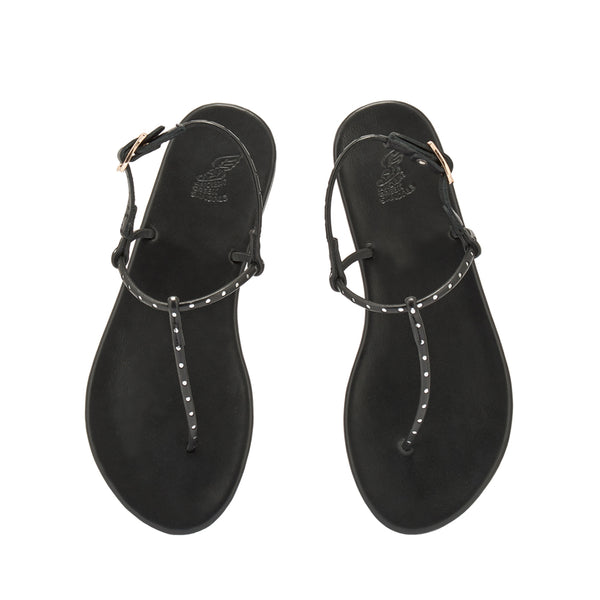 Ancient Greek Sandals Galaxy Black / Silver