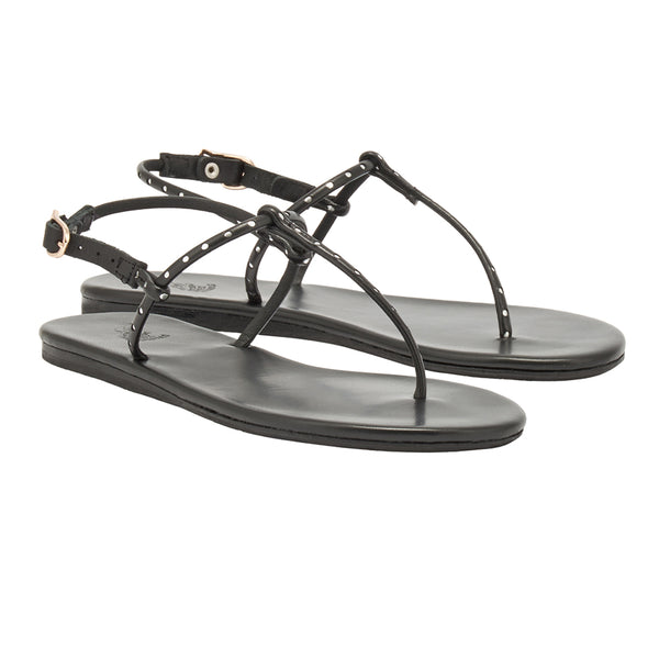 Ancient Greek Sandals Galaxy Black / Silver