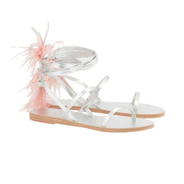 Ancient Greek Sandals Giorti Pink