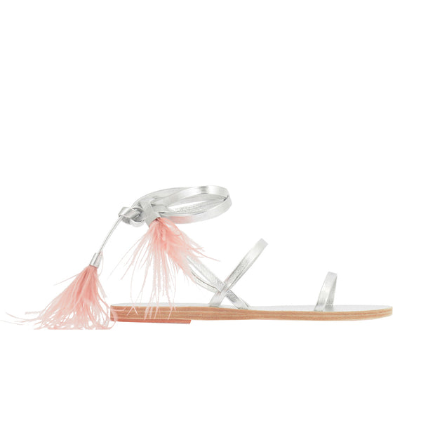 ancient greek sandals Giorti Pink