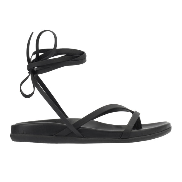 ancient greek sandals Glykeria Black