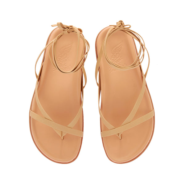 Ancient Greek Sandals Glykeria Natural