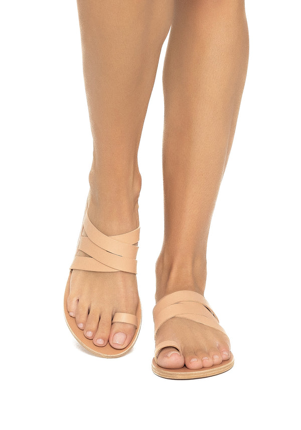 Ancient Greek Sandals Gordia Natural