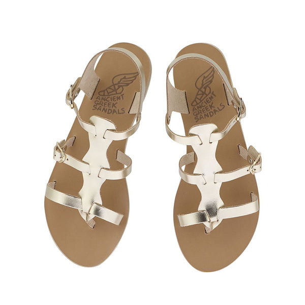 Ancient Greek Sandals Grace Kelly Platinum